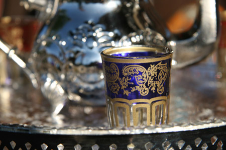orientalische Teekannen aus Marrakech