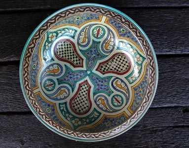 Keramik aus Fes Marokko