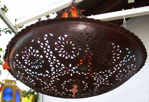 Deckenlampe Eisen aus Marokko