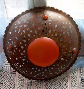 orientalische Deckenlampe aus Marrakech